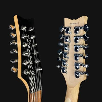 Daisy Rock Retro-H 12ST Electric Guitar in White Pearl image 6