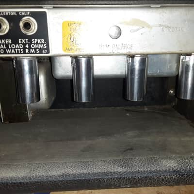 Fender Bassman 50 2-Channel 50-Watt Guitar Amp Head 1972 - 1976 - Silverface image 18