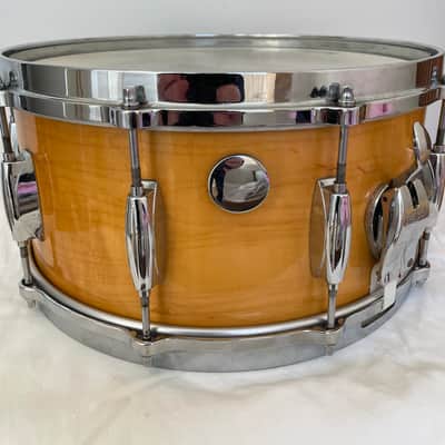 Gretsch square badge 6.5 x14” 1980s Snare Drum image 2