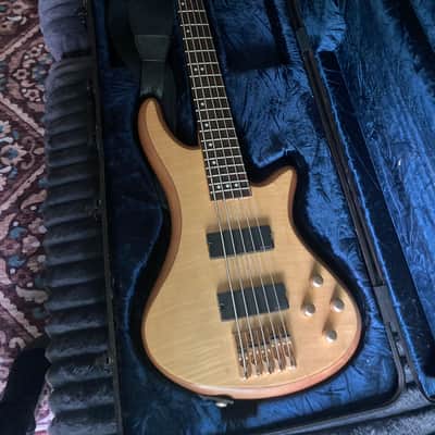 5 string Schecter Stiletto 2008 - Wood image 1