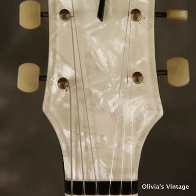RARE 1960's GOYA/Hagstrom model JB-80 factory ACOUSTIC modular insert BLACK #004 image 3