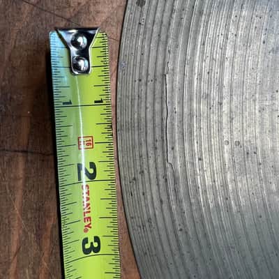 Zildjian 16" A Thin Crash Hollow Logo (small crack) image 5
