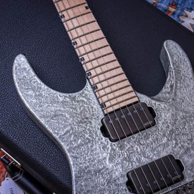 ESP MIJ Original MII CTM FR/M Limited Edition "Liquid Metal Silver + Maple" (2024) image 4