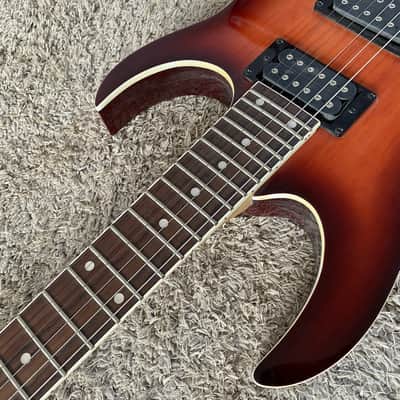 Ibanez RG421 Guitar, Alder Wood Sunburst Body, Maple Neck, Rosewood Fingerboard image 19