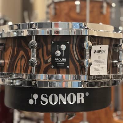 Sonor Prolite 14X5 Elder Tree Satin Die Cast Hoops Snare Drum image 1