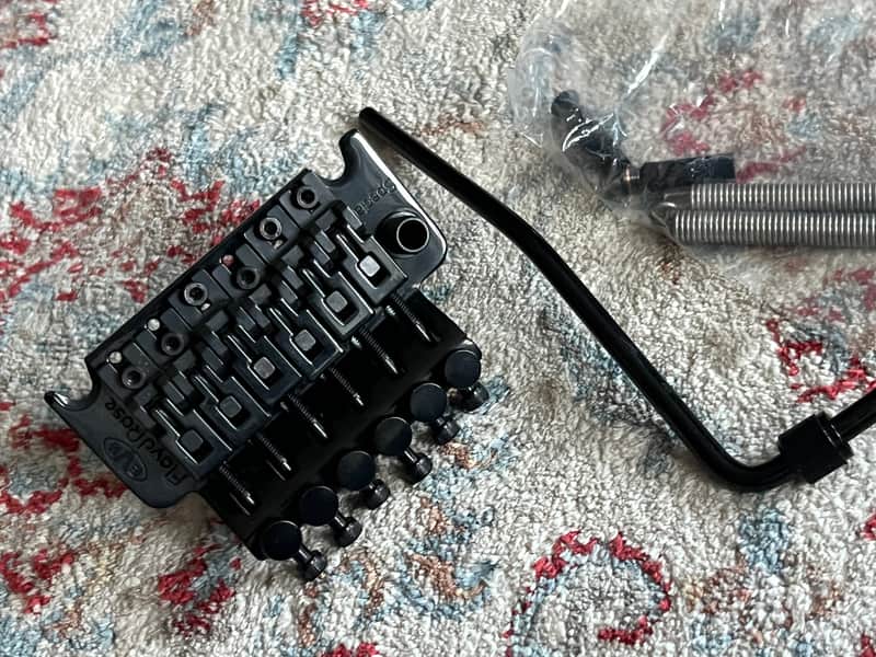 Floyd Rose EVH Series  - 37 Black Special tremolo bridge image 1