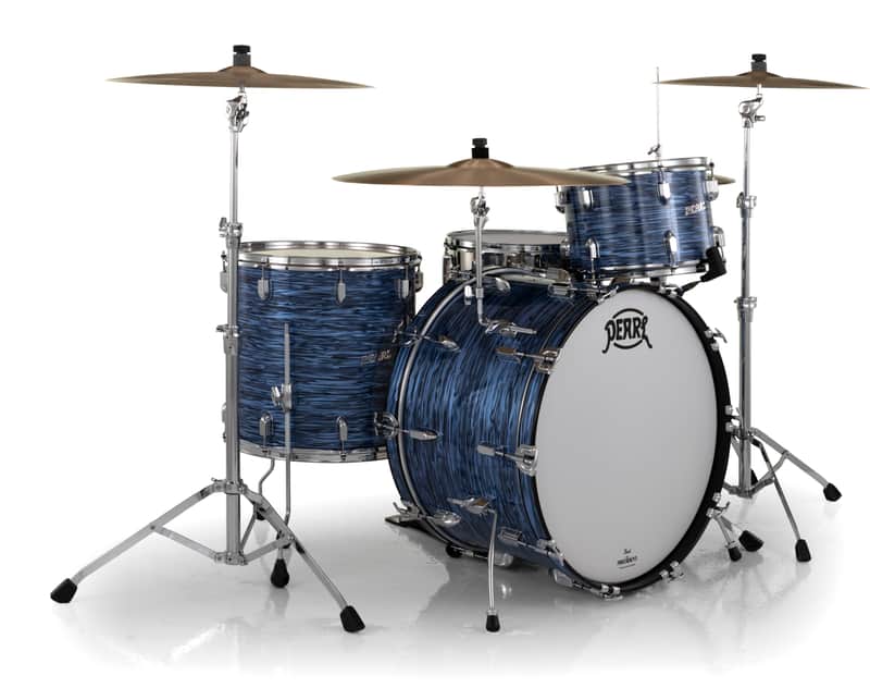 Pearl President Deluxe Ocean Ripple 3pc Shell Pack 24x14 13x9 16x16 Drums | Authorized Dealer image 1