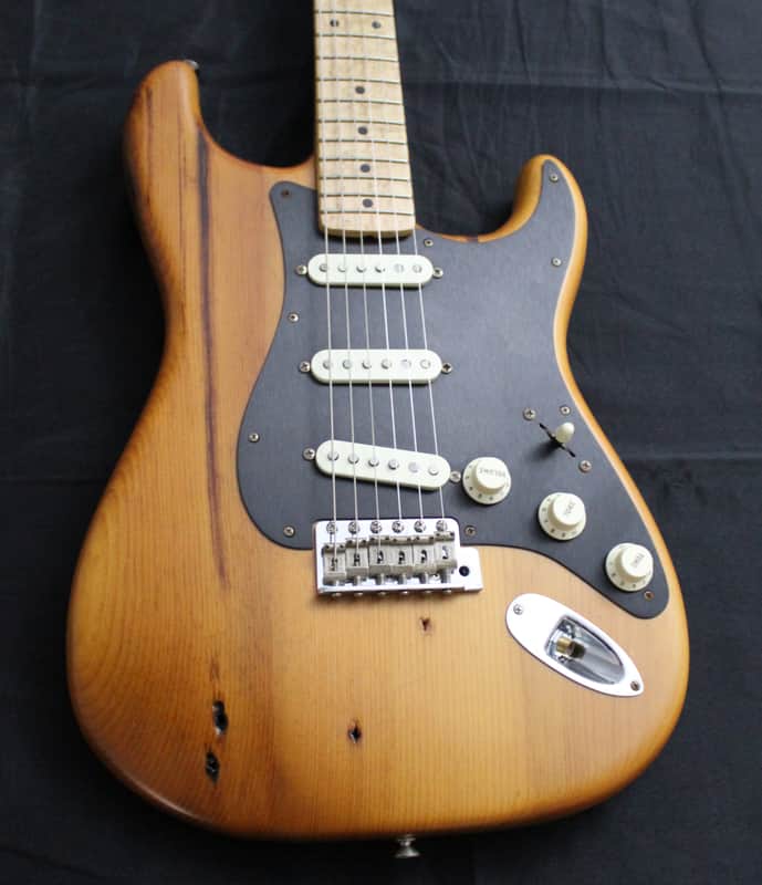 Amazing Fender LE Exotic Collection American Vintage '59 Pine Stratocaster 2017 - Natural image 1