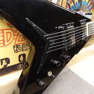 Dean Dave Mustaine VMNT Gloss Black Live Wire's 2007 - Black Onyx Gloss image 5