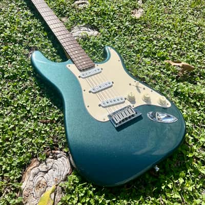 Vintage Fender American Standard Stratocaster Gunmetal Blue 1989 image 13