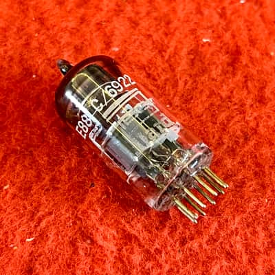 Mullard E88CC 6922 audio valve 1950’s 1960 - IEC original vintage UK preamp tube England image 1