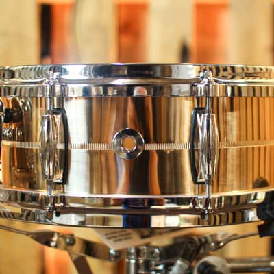Gretsch 5x14 USA Custom Bronze Snare Drum - G4160B image 2