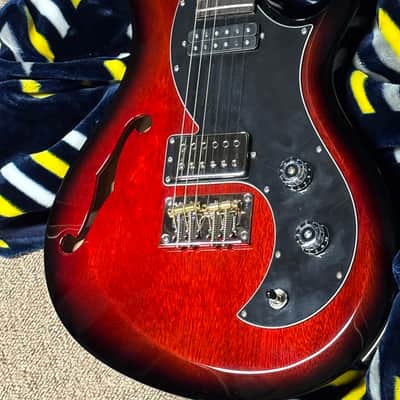 2024 PRS S2 Vela Semi-Hollow with Narrowfield Pickup 2024 Scarlet Sunburst image 14