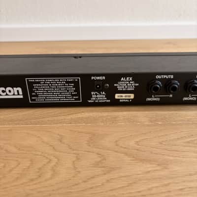 Vintage Lexicon ALEX - Multi Effects Processor Reverb Delay Modulation Rack Mount + original PSU! Top! image 10