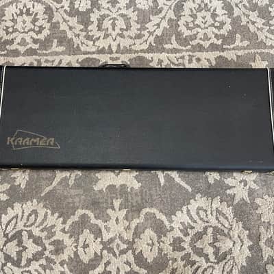 Kramer Sustainer USA Vintage 1986/1987 Black/Gold Floyd Rose, OHSC, Grover tuners excellent guitar. image 10