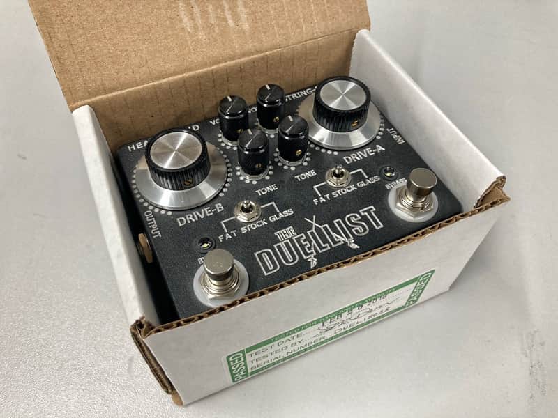 King Tone Guitar The Duellist V3 with External Dip Switches