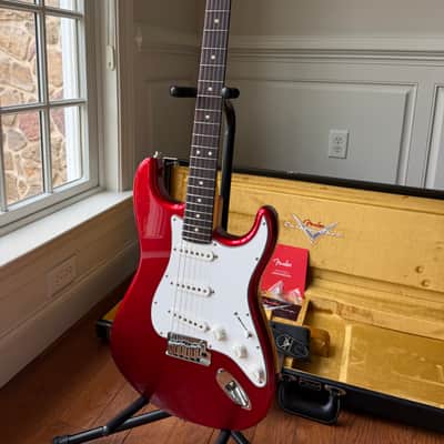 2025 Fender Custom Shop Stratocaster Custom Deluxe W25 Limited NOS - Candy Apple Red image 4