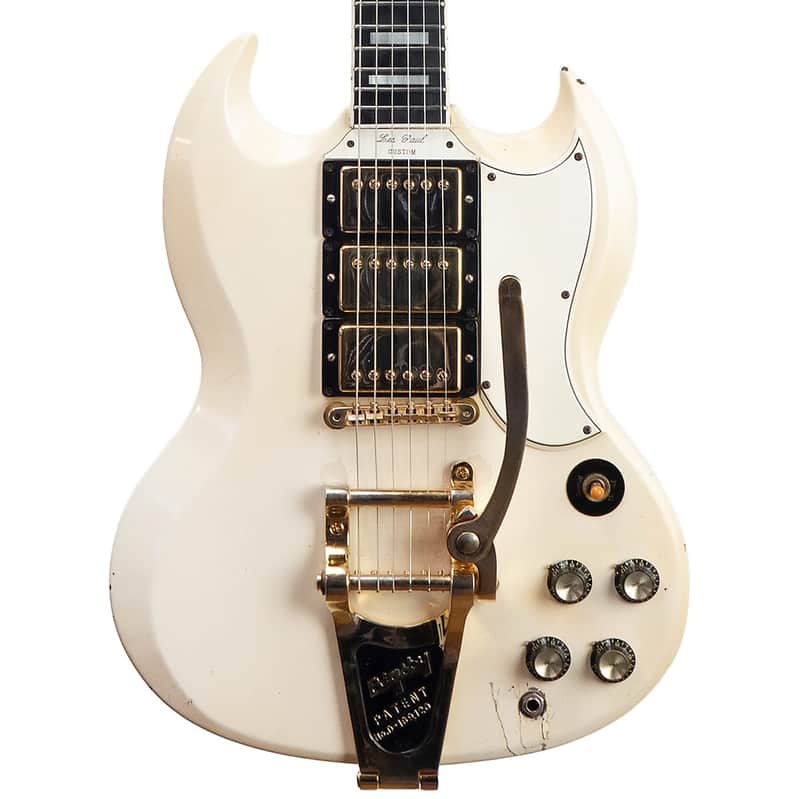 Gibson Les Paul (SG) Custom with Bigsby Vibrato 1961 - 1962 | Reverb