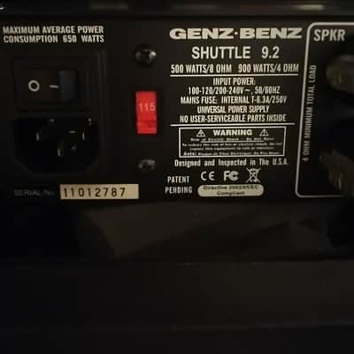Genz Benz Shuttle 9.2 bass rig image 7