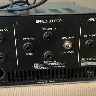 Mesa Boogie Quad Preamp & FU-2 Footswitch - Serviced by Mesa image 8