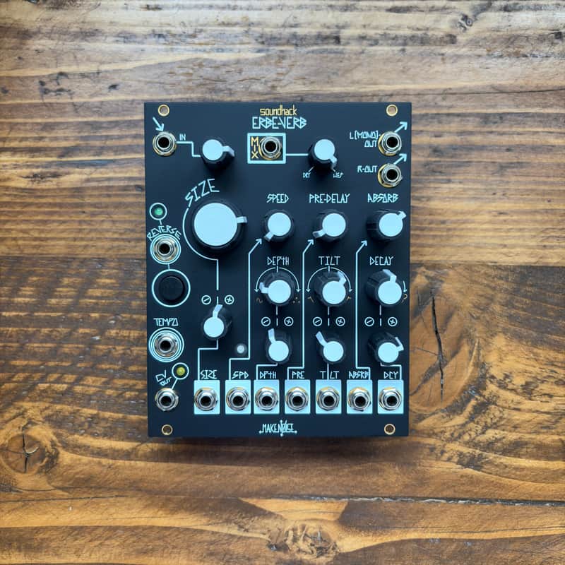 Make Noise Erbe-Verb Black/Gold (boxed) image 1