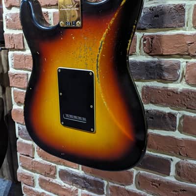 Fender Custom Shop Stevie Ray Vaughan Signature Stratocaster - Relic Faded 3-Color Sunburst image 12