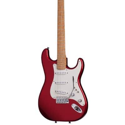 Schecter Sultan Mark Knopfler 2018 Aged Candy Apple Red image 1