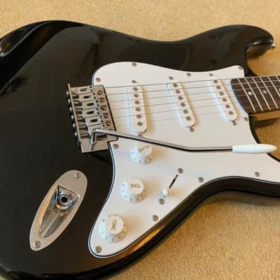 Stagg  Stratocaster  Electric guitar black strat image 2