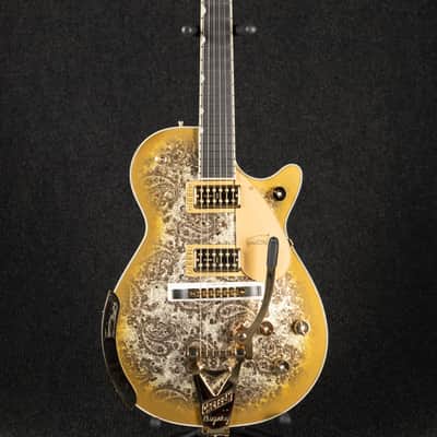 Gretsch G6134TG Paisley Penguin - Gold Paisley Burst image 3
