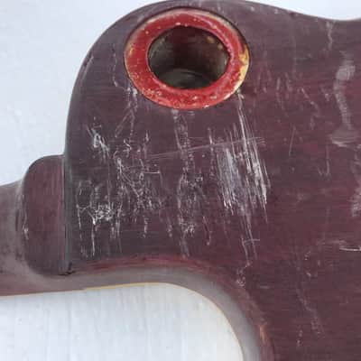 Cherry Burst Les Paul LP Style Guitar Body, Maple Neck and Rosewood Fingerboard image 4