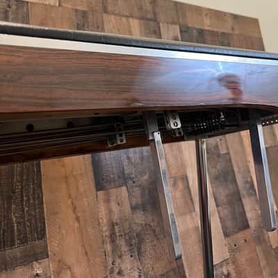 Marlen D-10 3x5 Single Pedal Steel 1970s - Wood Grain with Original Case image 14