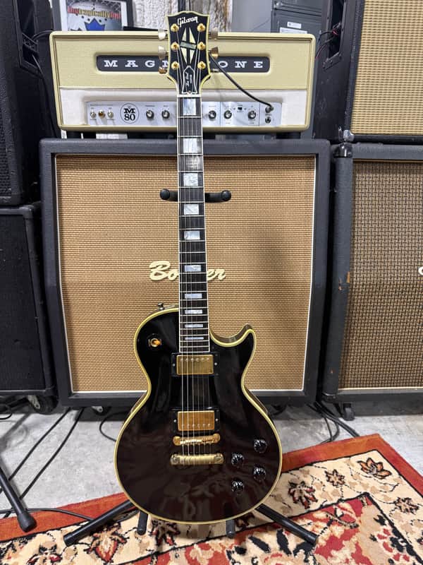 Gibson Custom Shop Historic Collection 2-Pickup '57 Les Paul Custom Black Beauty Reissue 1993 - 2002 - Ebony image 1