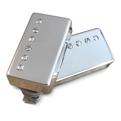 Sheptone Tribute 2 PAF Humbucker Set Nickel Covers 2018 Nickel image 1