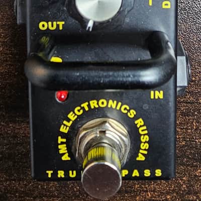 AMT Electronics BC-1 Bass Crunch Guitar Preamp 2010s - Black image 3