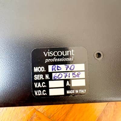 Viscount RD70 (Italy,1990s) Vintage MIDI Data Filer & Sequence Playback Unit (Floppy Disk MIDI Recorder)! image 5
