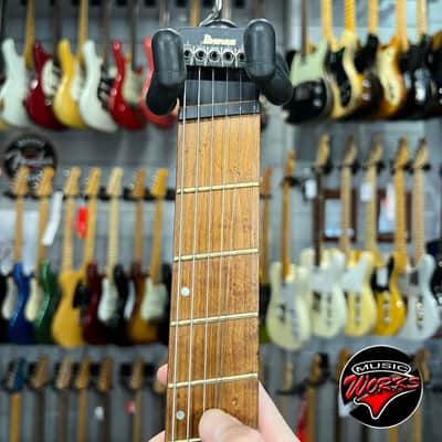 Ibanez   Qx54 Qm Bsm Blue Sphere Burst Matte Headless image 3