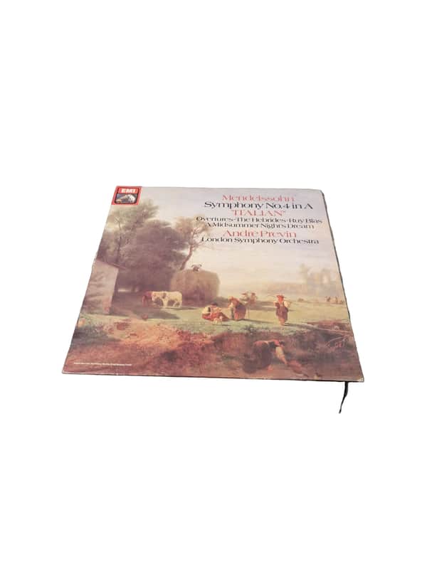 Mendelssohn - Symphony No. 4 "Italian", Overtures The Hebrides, Ruy Blas & A Midsummer Night's Dream Vinyl – Vinyl Record - Good image 1
