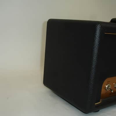 Suhr Badger 18 18-watt Tube Guitar Amp Head, Black Tolex/Gold Faceplate image 3