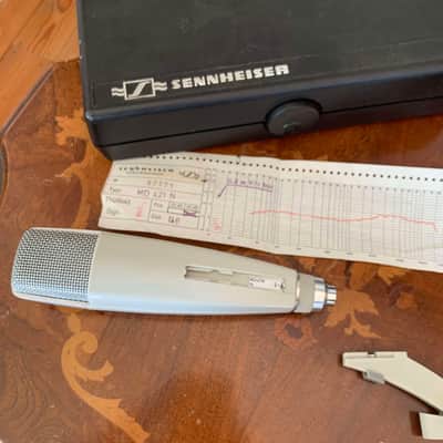 Sennheiser MD 421-N Cardioid Dynamic Microphone 1960s - 1980s - White image 2