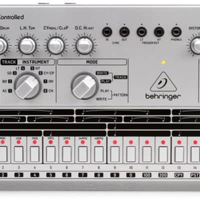 Behringer RD-6-SR Analog Drum Machine - Silver image 2