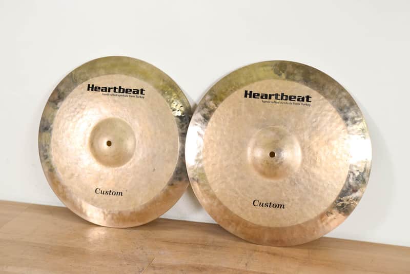 Heartbeat 16-inch Custom Hi-Hat Cymbals (church owned) CG00U2G image 1