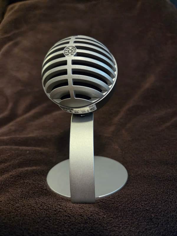 Shure MOTIV MV5 Lightning / USB Condenser Microphone 2015 - Present - Silver and Black image 1