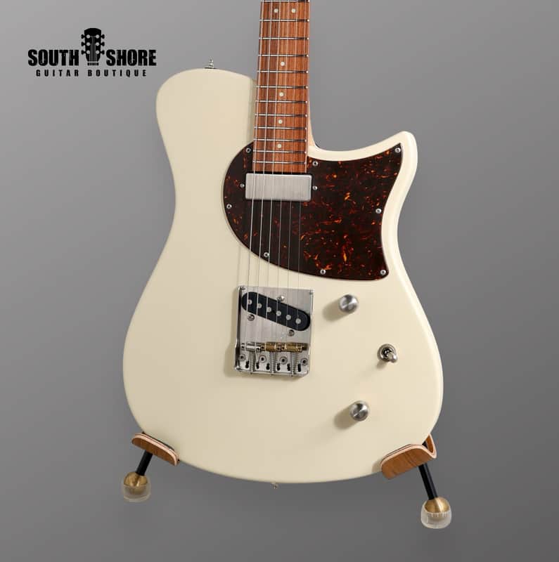 Soultool Venus Custom - Ivory Satin Mat / Birdseye Maple Neck. New, (Authorized Dealer) image 1