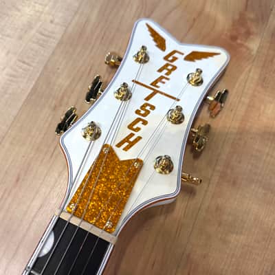 Gretsch Falcon Center Block LImited Edition with String-Thru Bigsby and Gold Hardware 2025 - Vintage White image 9
