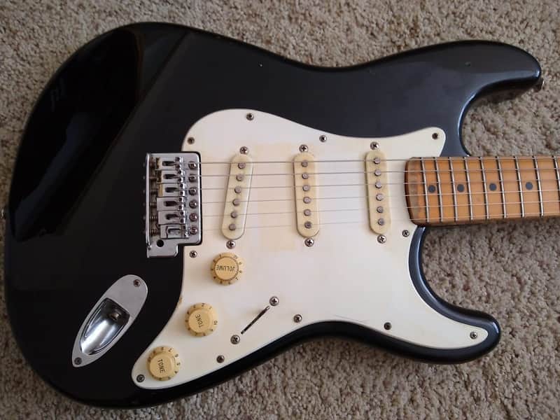 Fender Stratocaster Mexico 1994 Black | Reverb