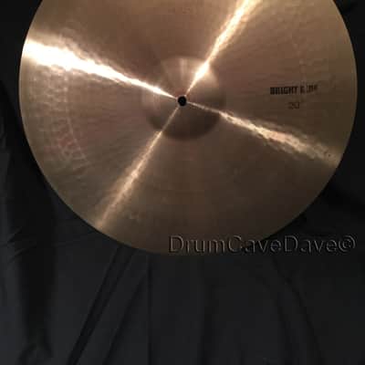 FABULOUS 1981 20" PAiSTe SOUND CREATION BRIGHT RIDE CYMBAL image 1
