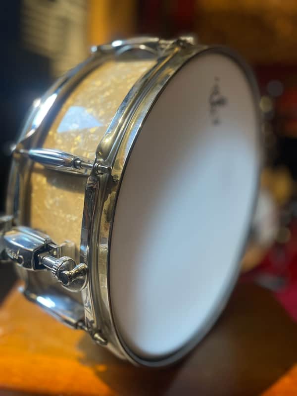 Gretsch Catalina Club 14" Snare Drum (NEW!) 2016 - Vintage Pearl (round badge) image 1