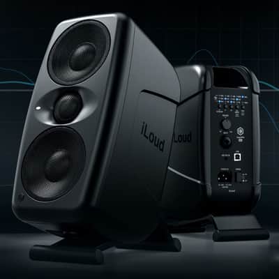 IK Multimedia iLoud MTM MKII Studio Monitor-Black / Pair *USA Small Business* image 2