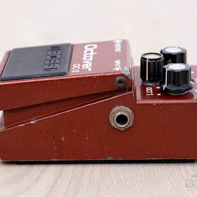 1982 Boss OC-2 Octaver Vintage Octave Guitar Effects Pedal Near-Mint, Black Label Japan image 5