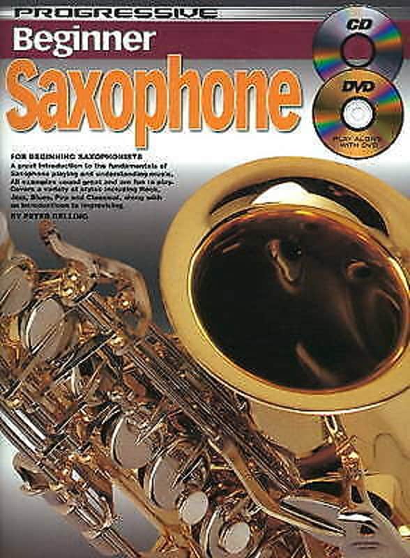 Learn How To Play Saxophone - Saxophone for Beginners - Music Book CD & DVD - J5 image 1